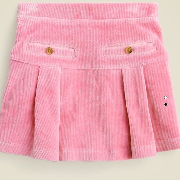 J. Crew Crewcuts soft Rose corduroy drop-waist mini skirt - Picture 4 of 10